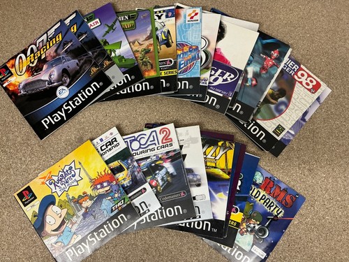 Playstation manuals - 1,
