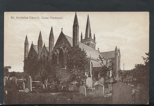 Norfolk postcard st nicholas - norfolk,