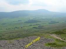 Photo 6x4 Path down to Scar Top Pasture Chapel-le-Dale With Ingleborough  c2011