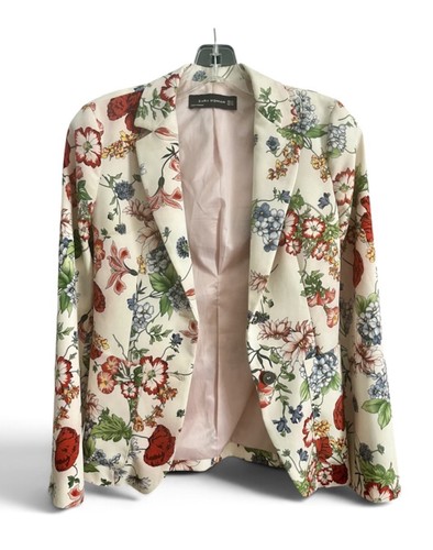 Zara cream floral - zara,