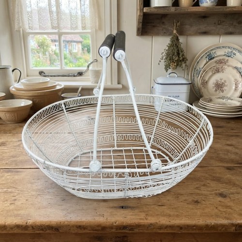 Vintage french brocante metal - vintage,