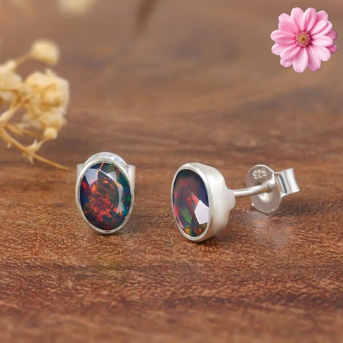 100 original fire opal oval - original,