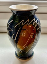 Jean Paul Landreau Vintage Art Studio Pottery Pot Vase