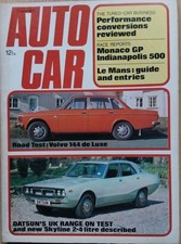 Autocar 7 June 1973 Volvo 144