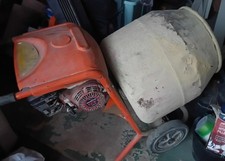 Belle 150 Petrol Mixer with Stand, Owned From New, honda gx120 engine 