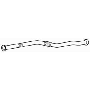 Exhaust link pipe for mercedes - link,