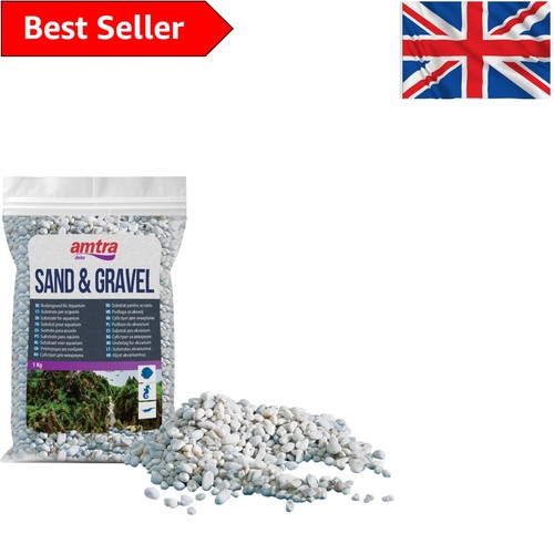 1kg white natural aquarium - white,