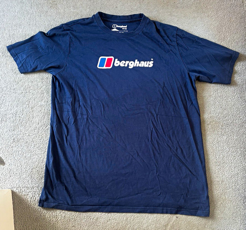 Berghaus men navy logo - berghaus,