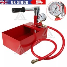 Water Pressure Test Pump System Hand 25kg Leakage Tester Line Heating Hydraulic