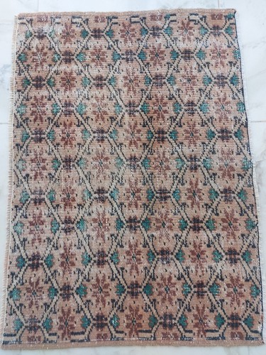 Turkish faded carpet rug - turkish,