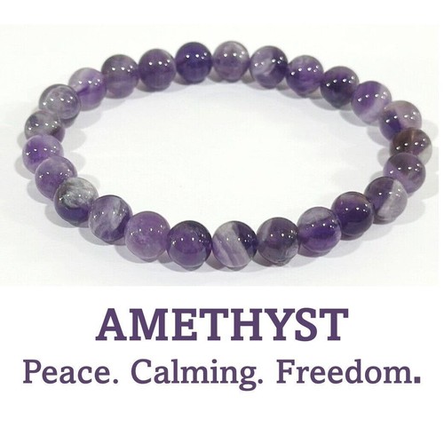 Amethyst beaded crystal - amethyst,