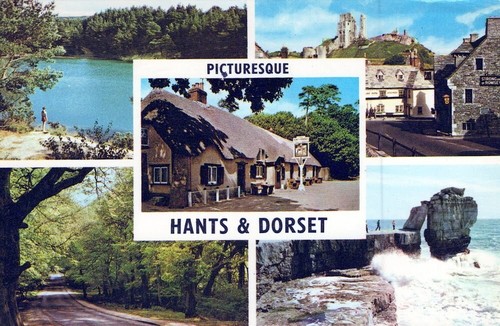 Postcard picturesque hants - ,