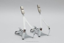 Campagnolo C-Record Adjustable NOS Size M Toe Clips / Cages - VTG L'Eroica