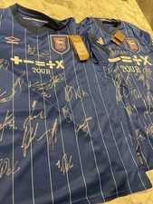 Ipswich Town Fc 2025/26 Squad Signed Football Home Shirt Autograph With  PROOF