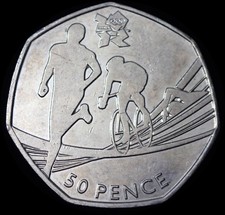 UK 50 Pence 2011 Elizabeth II