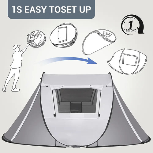 Pop camping tent - tent, 5-6