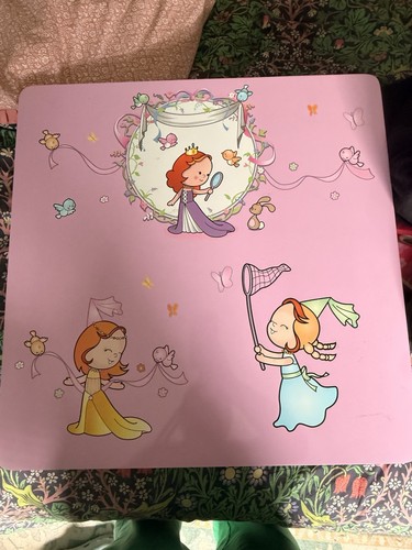 Child pink table with - pink,