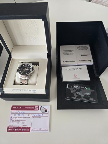 Certina podium chronograph - ds,