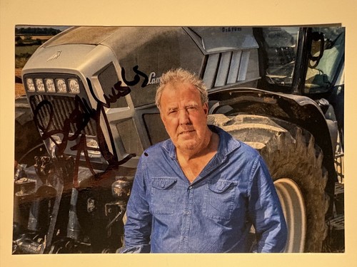 Signed photo jeremy clarkson - signed,
