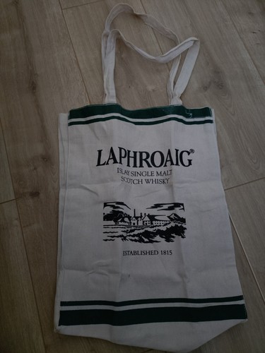 Laphroaig canvas tote bag - laphroaig,