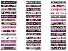 SUBBUTEO 42 STICKERS PALERMO FANS & SUPPORTERS for STAND STEPPED AND CURVED
