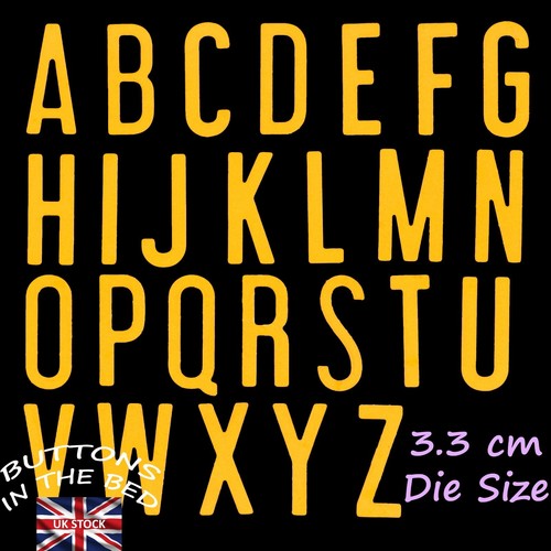 Alphabet metal cutting - cutting, dies