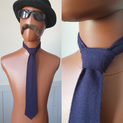 Courtelle vintage tie blue - courtelle,