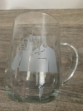 Vintage Tetleys  Etched Logo Pint Glass Collectable. Man Cave Home Bar