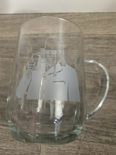 Vintage tetleys etched logo - vintage,