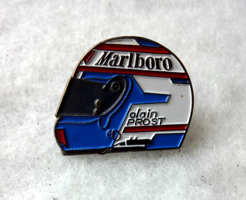 Alain prost helmet - alain,