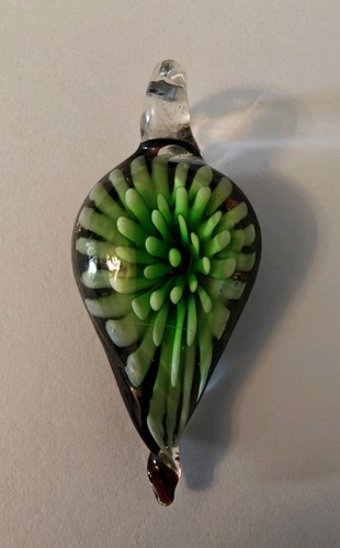 Teardrop shaped art glass - art,