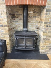 Hunter Herald 14 multifuel Stove Double Door