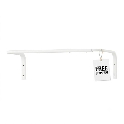 Ikea mulig white wall mounted - white,