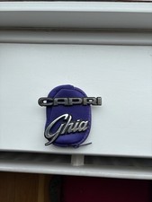 Genuine Ford Capri Ghia Badges