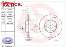 X2 PCS FRONT BRAKE DISC ROTOS