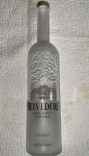 Belvedere organic vodka empty - organic,