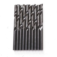 10 Solid Carbide Spiral Router Bit End Mill Up Cut PVC Acrylic Hard Wood Useful
