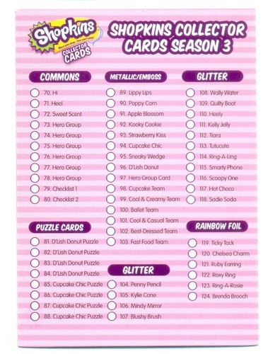 Shopkins collecting season - shopkins,