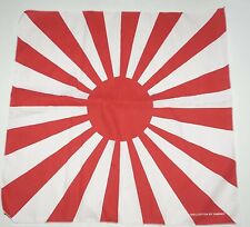 Japanese Rising Sun Bandana 100% cotton( Unisex Sports Bandana)