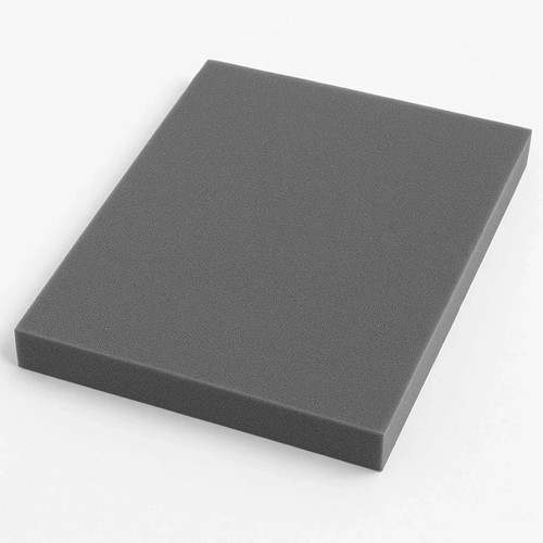 Upholstery grey foam sheet cut - sheet,