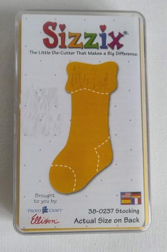 Sizzix stocking die - stocking,
