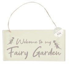 Metal Garden Hanging Plaque -