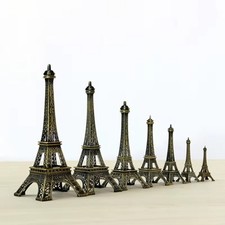 Bronze Eiffel Tower Statue Metal Eiffel Tower Decorative Ornaments
