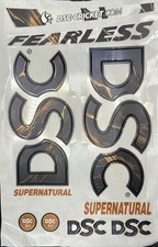 DSC Cricket bat sticker  Supernatural 