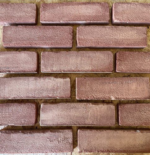 Cheap brick slips audley - brick, red