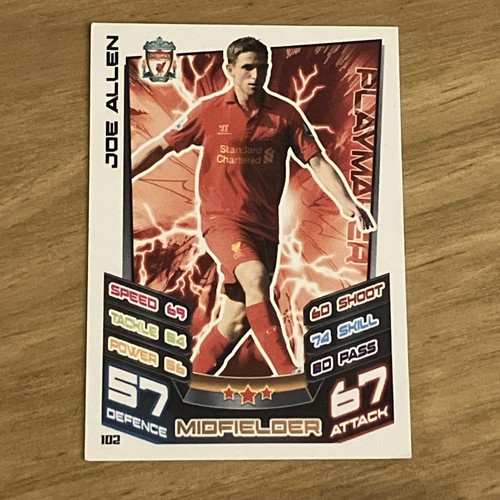 Match attax 2012 - match, allen