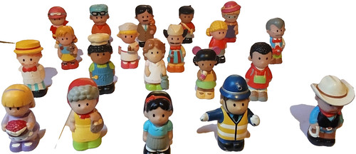 Elc happyland figure bundle - happyland,