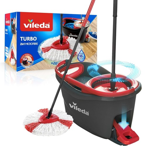 Vileda turbo smart spin - turbo, 2-in-1