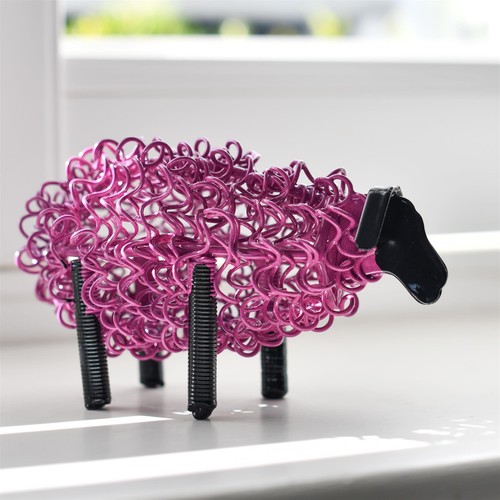 Metal sheep ornament rustic - sheep,
