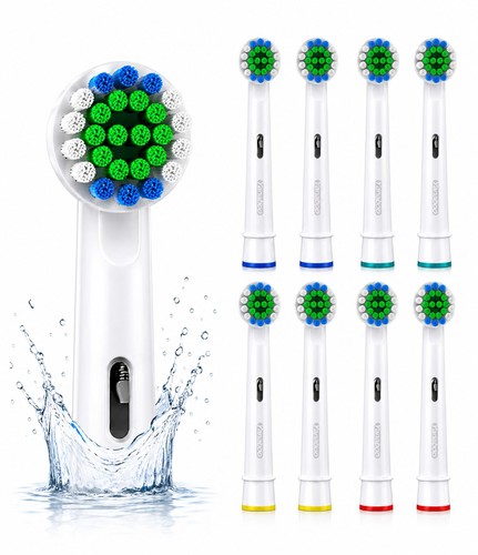 Pcs soft electric - 8, toothbrush